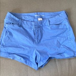 Old Navy blue pixie shorts size 10